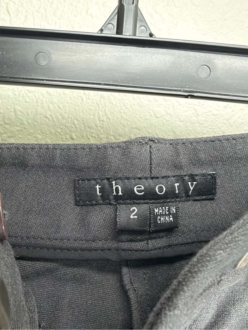 Theory Women's Black Trousers